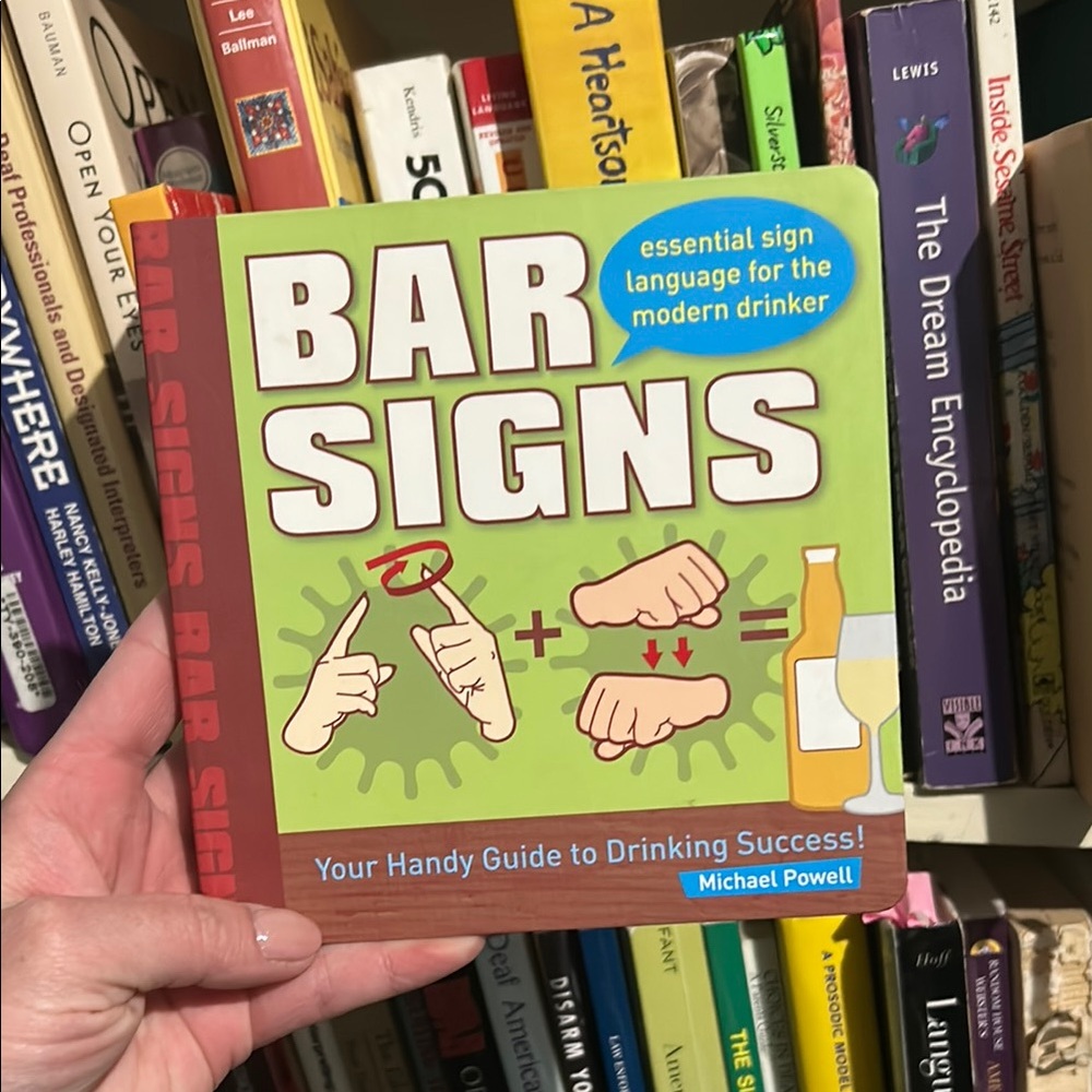 Bar Signs Book - Essential Guide